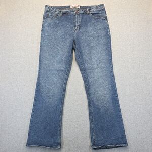 Faded Glory Bootcut Jeans Women’s 16 Average Blue Stretch Denim